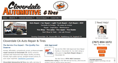 Desktop Screenshot of cloverdaleautomotive.com